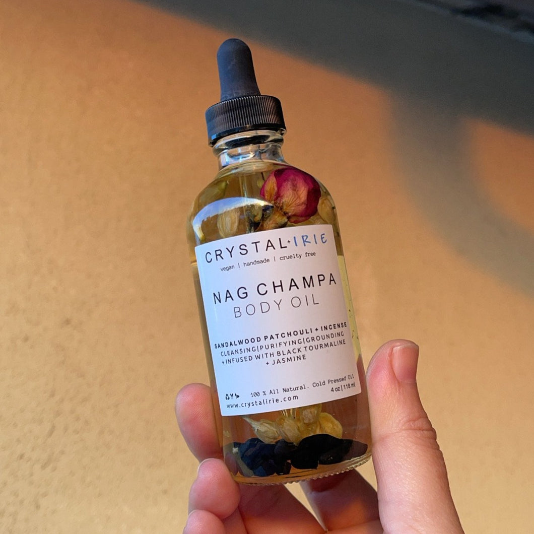 Nag Champ Perfume Oil - Natural Family Botanicals Skincare for
